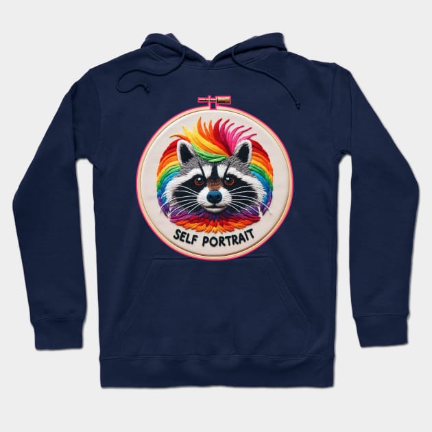 A Most Fabulous Trash Panda Hoodie by AlexMarialDraws